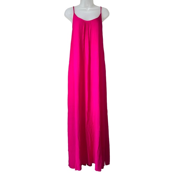 Riviera Sun Pink Open Back Maxi Dress - Size 3x - Summer / Vacation - Picture 1 of 13